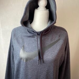 Nike Therma-fit grey large hoodie EUC
